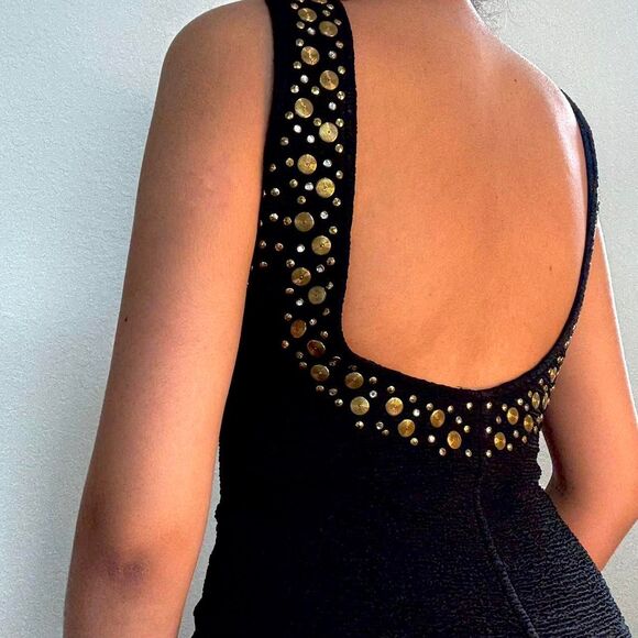 Vintage Tadashi bodycon mini dress - Picture 4 of 8